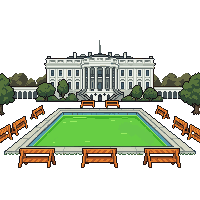 White House Green Pool
